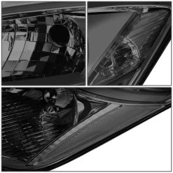 DNA 2006-2009 Toyota Prius Front Bumper HID Xenon Headlight Headlamps - Smoked Lens / Chrome Housing -Professional Auto Parts Store 2006 2009 toyota prius front bumper hid xenon headlight headlamps smoked lens chrome housing 90