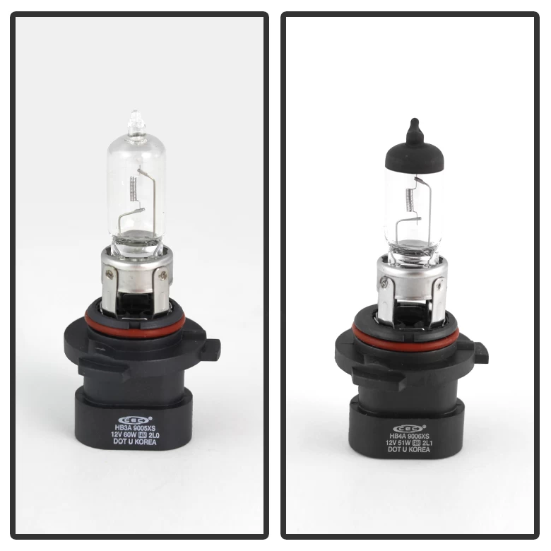 2006-2010 Chrysler PT Cruiser Replacement Crystal Headlights - Black 7 2006-2010 Chrysler PT Cruiser Replacement Crystal Headlights - Black - Image 5