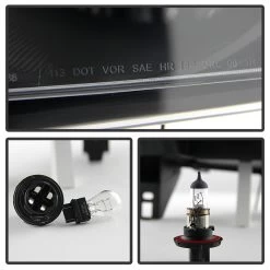 2006-2011 Chevy HHR Replacement Crystal Headlights - Black 13 2006-2011 Chevy HHR Replacement Crystal Headlights - Black -Professional Auto Parts Store 2006 2011 chevy hhr replacement crystal headlights black 157