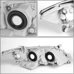 2007-2009 Toyota Camry OE-Style Smoked Housing Projector Headlights - Amber Side Markers -Professional Auto Parts Store 2007 2009 toyota camry oe style smoked housing projector headlights amber side markers 54