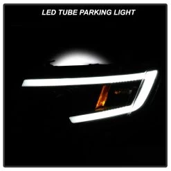 2007-2010 Ford Edge LED Tube Style Black Housing Projector Headlights -Professional Auto Parts Store 2007 2010 ford edge led tube style black housing projector headlights 164