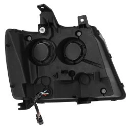 AlphaRex 2007-2013 Chevy Tahoe Nova-Series LED Projector Headlights - Alpha Black -Professional Auto Parts Store 2007 2013 chevy tahoe nova series projector headlights jet black 80