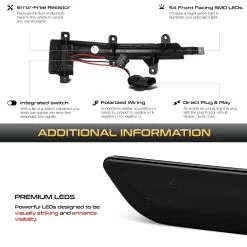 2008-2015 Audi TT TTS Quattro R8 Sequential LED Mirror Smoke Turn Signal Lights - Smoked Lens -Professional Auto Parts Store 2008 2015 audi tt tts quattro r8 sequential led mirror smoke turn signal lights smoked lens 18