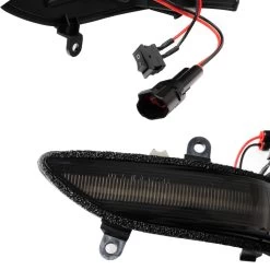 2008+ Subaru LED Side Marker Mirror Lights Amber 3000K - Smoked -Professional Auto Parts Store 2008 subaru led side marker mirror lights amber 3000k smoked 77