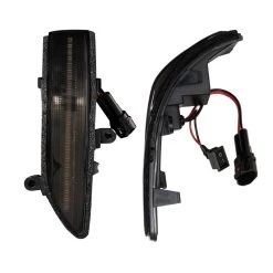 2008+ Subaru LED Side Marker Mirror Lights Amber 3000K - Smoked -Professional Auto Parts Store 2008 subaru led side marker mirror lights amber 3000k smoked 86