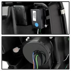 13-14 Ford F150 [D3S HID Model] LED Neon Bar Projector Headlights - Black -Professional Auto Parts Store 2009 2014 ford f150 d3s hid model led neon bar projector headlights black 203