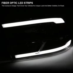 2009-2018 Dodge Ram 1500 2500 3500 LED Dual Bar Reflector Headlights - Black -Professional Auto Parts Store 2009 2018 dodge ram 1500 2500 3500 led dual bar reflector headlights black 110