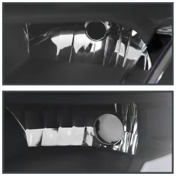 2009-2018 Dodge Ram 1500 2500 3500 LED Dual Bar Reflector Headlights - Black -Professional Auto Parts Store 2009 2018 dodge ram 1500 2500 3500 led dual bar reflector headlights black 116