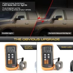 2009-2023 Dodge Ram 1500 2500 3500 Sequential Smoked Lens LED Mirror Turn Signal Lights 12 2009-2023 Dodge Ram 1500 2500 3500 Sequential Smoked Lens LED Mirror Turn Signal Lights -Professional Auto Parts Store 2009 2023 dodge ram 1500 2500 3500 sequential smoked lens led mirror turn signal lights 15
