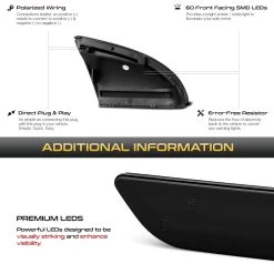 2009-2023 Dodge Ram 1500 2500 3500 Sequential Smoked Lens LED Mirror Turn Signal Lights 14 2009-2023 Dodge Ram 1500 2500 3500 Sequential Smoked Lens LED Mirror Turn Signal Lights -Professional Auto Parts Store 2009 2023 dodge ram 1500 2500 3500 sequential smoked lens led mirror turn signal lights 21