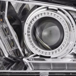 2010-2014 Ford Mustang Luxx-Series Projector Headlights - Chrome -Professional Auto Parts Store 2010 2014 ford mustang luxx series projector headlights chrome 2