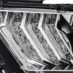 2010-2014 Ford Mustang Luxx-Series Projector Headlights - Chrome -Professional Auto Parts Store 2010 2014 ford mustang luxx series projector headlights chrome 5