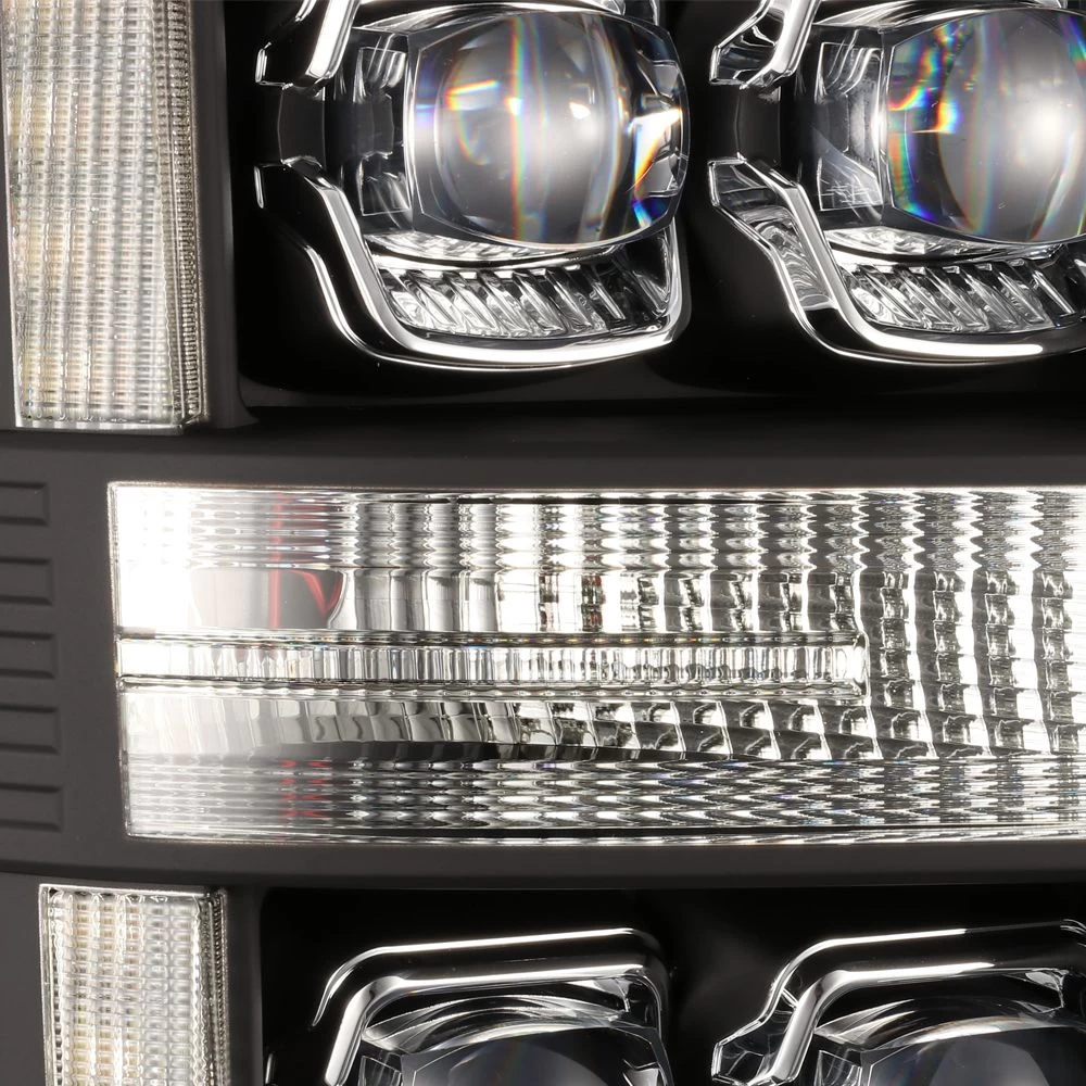 AlphaRex Nova 2011-2016 Ford F250 Sequential Signal / Full LED Projector Headlights - Black 4 AlphaRex Nova 2011-2016 Ford F250 Sequential Signal / Full LED Projector Headlights - Black - Image 2