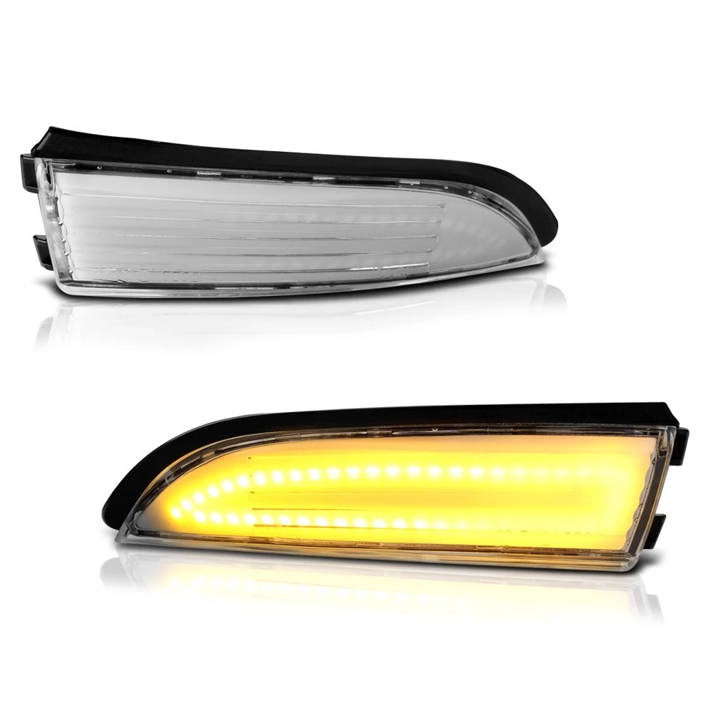 2011-2019 Ford Fiesta Sequential Amber LED Side Mirror Light - Clear 3 2011-2019 Ford Fiesta Sequential Amber LED Side Mirror Light - Clear