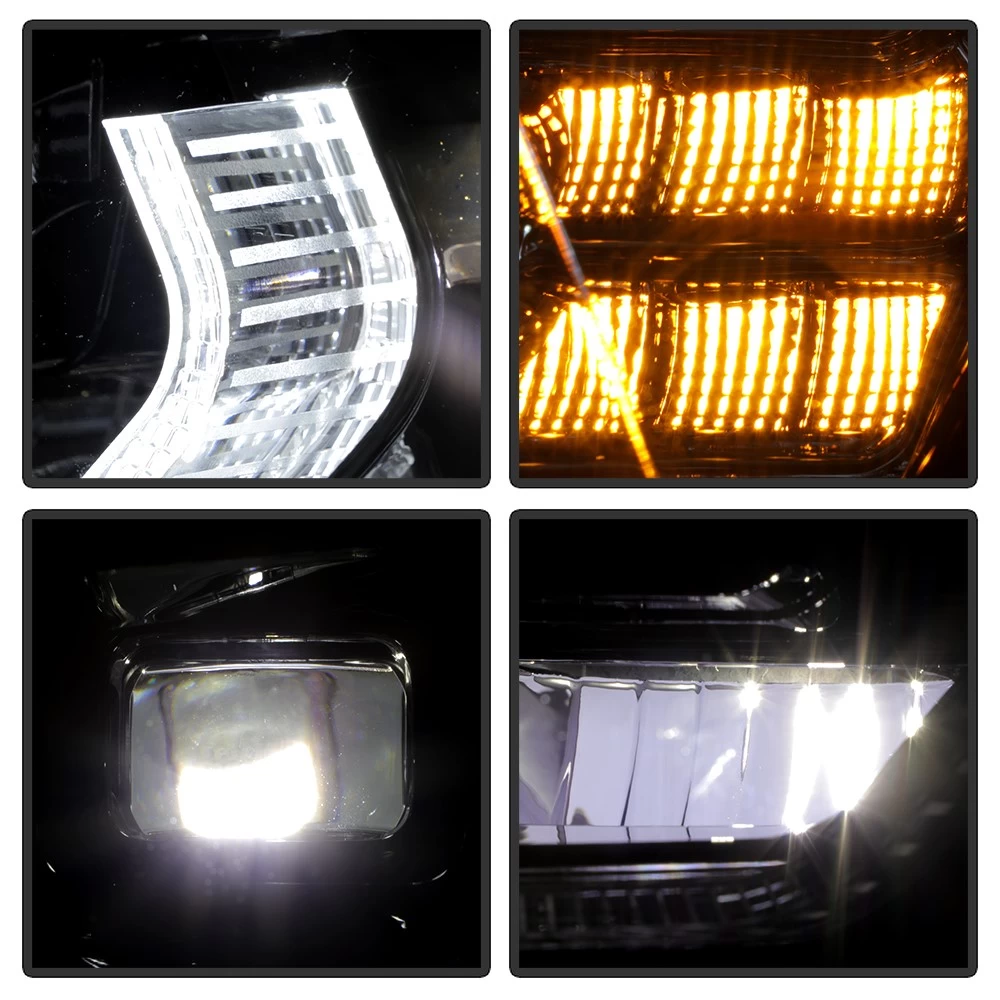 Spyder 2012-2015 BMW F30 320i 328i Sedan Full LED DRL Tube Projector Headlights - Black Housing 9 Spyder 2012-2015 BMW F30 320i 328i Sedan Full LED DRL Tube Projector Headlights - Black Housing - Image 7