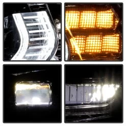 Spyder 2012-2015 BMW F30 320i 328i Sedan Full LED DRL Tube Projector Headlights - Chrome Housing -Professional Auto Parts Store 2012 2015 bmw f30 320i 328i sedan full led drl tube projector headlights chrome housing 87