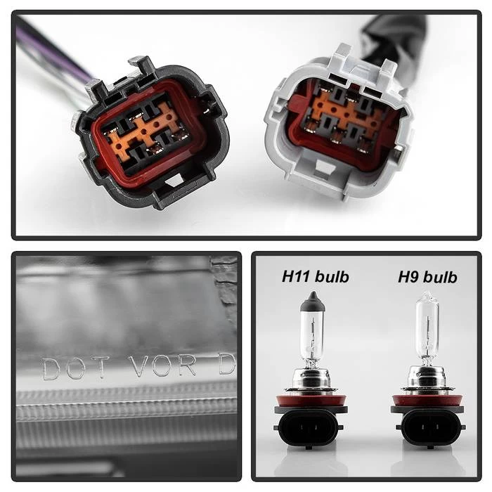 2014-2016 Nissan Rogue Halogen Headlight Replacement Passenger Side 8 2014-2016 Nissan Rogue Halogen Headlight Replacement Passenger Side - Image 6