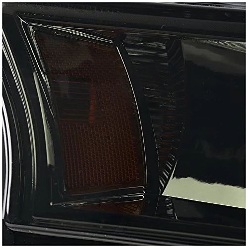 2015-17 Ford F150 Pickup Crystal Replace Headlights - Smoked 5 2015-17 Ford F150 Pickup Crystal Replace Headlights - Smoked - Image 3