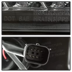 2015-2020 Chevy Tahoe / Suburban [Halogen Model] LED DRL Projector Headlights - Black -Professional Auto Parts Store 2015 17 chevy tahoe suburban halogen model led drl projector headlights black 163