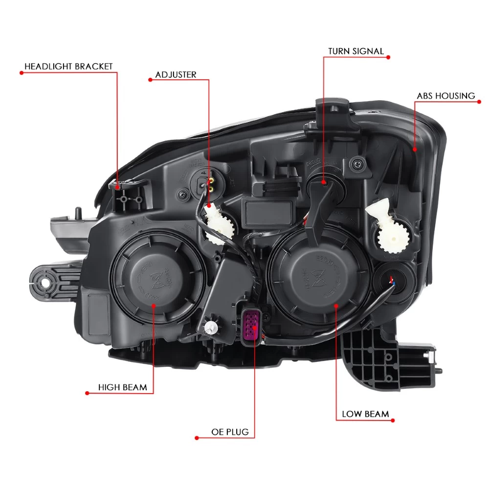 2015-2016 Chevrolet Trax Factory Style Headlight - Passenger Right Side 6 2015-2016 Chevrolet Trax Factory Style Headlight - Passenger Right Side - Image 4