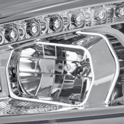 2015-2018 Ford Focus Black LED Sequential Signal Strip Projector Headlights - Chrome 15 2015-2018 Ford Focus Black LED Sequential Signal Strip Projector Headlights - Chrome -Professional Auto Parts Store 2015 2017 ford focus black led sequential signal strip projector headlights chrome 125