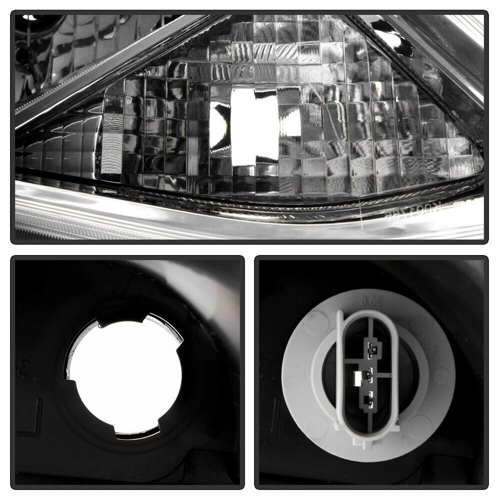 2015-2019 Nissan Versa OE-Style Reflector Passenger Side Headlight - Chrome Housing 6 2015-2019 Nissan Versa OE-Style Reflector Passenger Side Headlight - Chrome Housing - Image 4