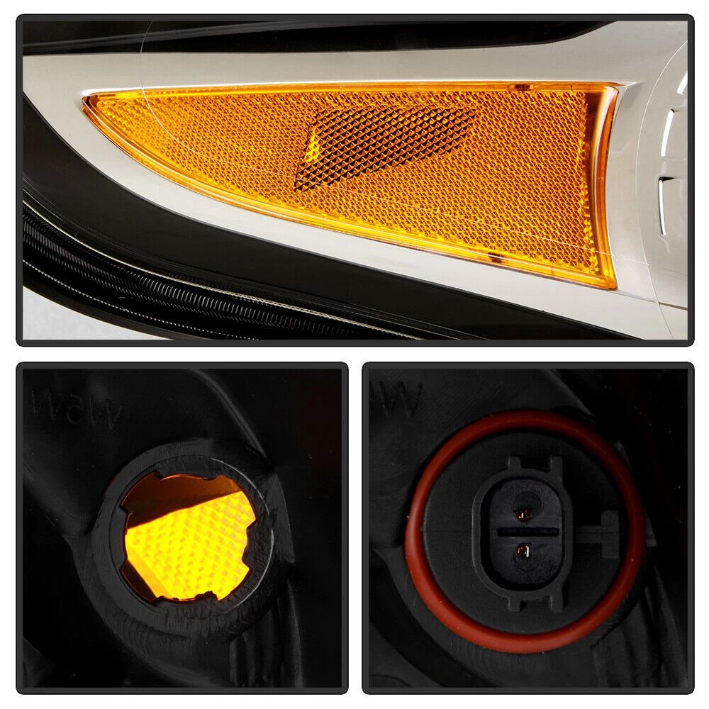 2015-2019 Nissan Versa OE-Style Reflector Passenger Side Headlight - Chrome Housing 7 2015-2019 Nissan Versa OE-Style Reflector Passenger Side Headlight - Chrome Housing - Image 5