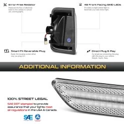2015-2022 Ram ProMaster Sequential LED Side Mirror Lights - Clear 15 2015-2022 Ram ProMaster Sequential LED Side Mirror Lights - Clear -Professional Auto Parts Store 2015 2022 ram promaster sequential led side mirror lights clear 25