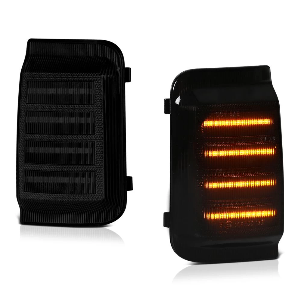 2015-2022 Ram ProMaster Sequential LED Side Mirror Lights - Smoked 3 2015-2022 Ram ProMaster Sequential LED Side Mirror Lights - Smoked