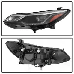 Spyder 2016-2018 Chevrolet Cruze [Halogen Model] Projector Headlights W/ LED DRL -Professional Auto Parts Store 2016 2018 chevrolet cruze halogen model projector headlights w led drl 51