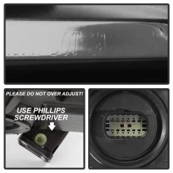 Spyder 2017-2018 Cadillac XT5 Halogen LED DRL Projector Headlight - Driver Side LH Left -Professional Auto Parts Store 2017 2018 cadillac xt5 halogen led drl projector headlight driver side lh left 150