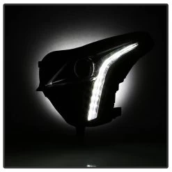 Spyder 2017-2018 Cadillac XT5 Halogen LED DRL Projector Headlight - Driver Side LH Left -Professional Auto Parts Store 2017 2018 cadillac xt5 halogen led drl projector headlight driver side lh left 153