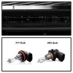 2017-2019 Ford Escape [Halogen] W/o LED DRL Black Headlights Driver Side - Left -Professional Auto Parts Store 2017 2019 ford escape halogen w o led drl black headlights driver side left 61