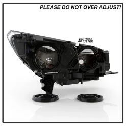 2017-2019 Ford Escape [Halogen] W/o LED DRL Black Headlights Driver Side - Left -Professional Auto Parts Store 2017 2019 ford escape halogen w o led drl black headlights driver side left 64