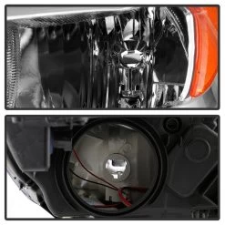 2017-2019 Ford Escape [Halogen] W/o LED DRL Chrome Headlights Passenger Side - Right -Professional Auto Parts Store 2017 2019 ford escape halogen w o led drl chrome headlights passenger side right 46