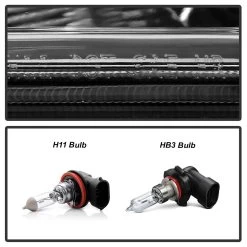 2017-2019 Ford Escape [Halogen] W/o LED DRL Chrome Headlights Passenger Side - Right -Professional Auto Parts Store 2017 2019 ford escape halogen w o led drl chrome headlights passenger side right 55