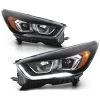 Spyder 2017-2019 Ford Escape OE-Style Projector Headlights W/ LED Light Tube - Black 1 Spyder 2017-2019 Ford Escape OE-Style Projector Headlights W/ LED Light Tube - Black -Professional Auto Parts Store 2017 2020 ford escape oe style projector headlights w led light tube black 71