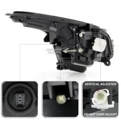 Spyder 2018-2019 Cadillac XTS LED DRL Switchback Signal Projector Headlights Headlamps -Professional Auto Parts Store 2018 2019 cadillac xts led drl switchback signal projector headlights headlamps 106