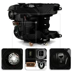 Spyder 2018-2020 Ford F150 LED Tube Switchback Signal Headlights - Chrome Housing 13 Spyder 2018-2020 Ford F150 LED Tube Switchback Signal Headlights - Chrome Housing -Professional Auto Parts Store 2018 2020 ford f150 led tube switchback signal headlights chrome housing 81