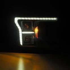 2018-2020 Ford F150 Pro (G2 Style) Projector Headlights W/ DRL & Sequential Switchback - Black -Professional Auto Parts Store 2018 2020 ford f150 pro series 14th gen g2 style projector headlights w drl sequential switchback black 89