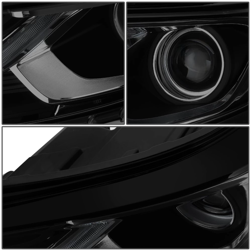 2018-2021 Chevy Equinox LED DRL Projector Headlights - Smoked Housing Clear Corner 7 2018-2021 Chevy Equinox LED DRL Projector Headlights - Smoked Housing Clear Corner - Image 5