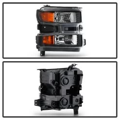 2019-2022 Chevy Silverado 1500 [Halogen Model] Factory Headlight Right Passenger Side -Professional Auto Parts Store 2019 2020 chevy silverado 1500 halogen model factory headlight right passenger side 71