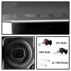 2019-2022 Chevy Silverado 1500 [Halogen Model] Factory Headlight Left Driver Side -Professional Auto Parts Store 2019 2020 chevy silverado 1500 halogen model factory headlights pair 139