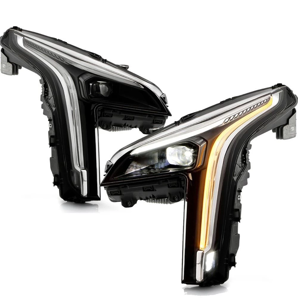 Spyder 2019-2022 Cadillac XT4 Full LED DRL W/Cornering Lamp Projector Headlight - Set 3 Spyder 2019-2022 Cadillac XT4 Full LED DRL W/Cornering Lamp Projector Headlight - Set