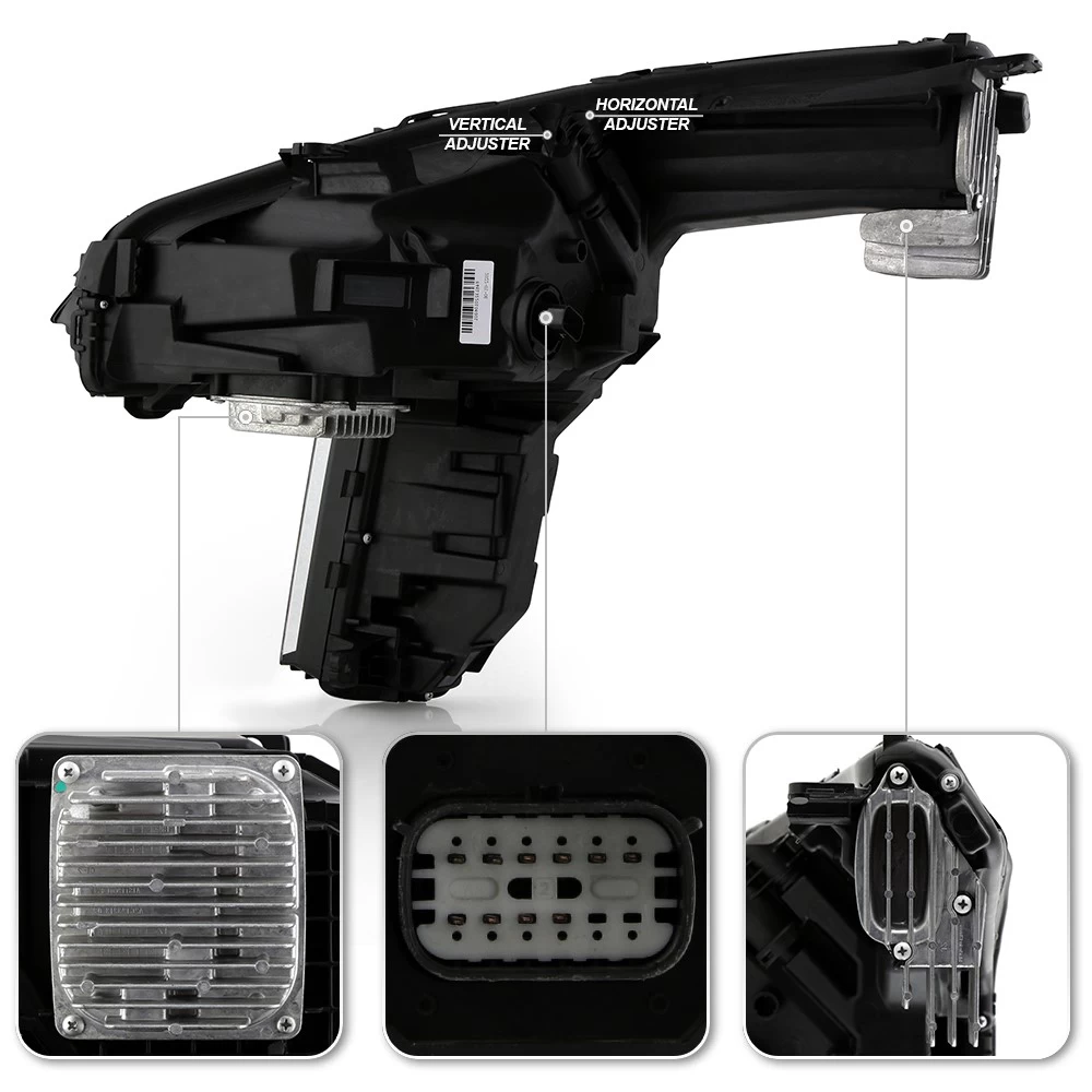 Spyder 2019-2022 Cadillac XT4 Full LED DRL W/Cornering Lamp Projector Headlight - Set 5 Spyder 2019-2022 Cadillac XT4 Full LED DRL W/Cornering Lamp Projector Headlight - Set - Image 3