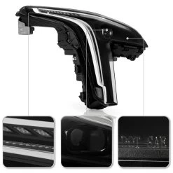 Spyder 2019-2022 Cadillac XT4 Full LED DRL W/Cornering Lamp Projector Headlight - Set 14 Spyder 2019-2022 Cadillac XT4 Full LED DRL W/Cornering Lamp Projector Headlight - Set -Professional Auto Parts Store 2019 2022 cadillac xt4 full led drl w cornering lamp projector headlight set 63