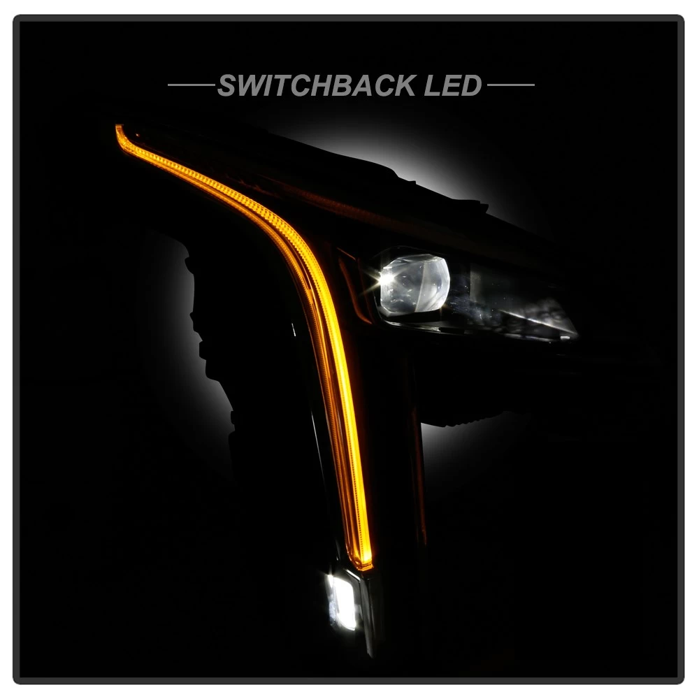 Spyder 2019-2022 Cadillac XT4 Full LED DRL W/Cornering Lamp Projector Headlight - Set 8 Spyder 2019-2022 Cadillac XT4 Full LED DRL W/Cornering Lamp Projector Headlight - Set - Image 6