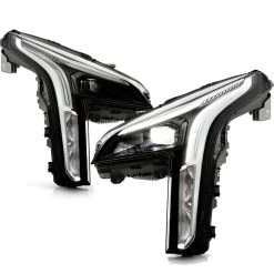 Spyder 2019-2022 Cadillac XT4 W/o Cornering Lamp LED DRL Projector Headlights - Set