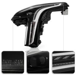 Spyder 2019-2022 Cadillac XT4 W/o Cornering Lamp LED DRL Projector Headlights - Set -Professional Auto Parts Store 2019 2022 cadillac xt4 w o cornering lamp led drl projector headlights set 69