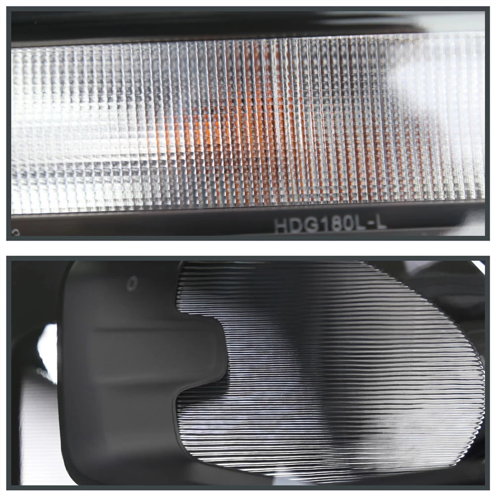 2019-2022 Dodge Ram 2500|3500 Crystal Replacement Headlights - Black Housing 7 2019-2022 Dodge Ram 2500|3500 Crystal Replacement Headlights - Black Housing - Image 5